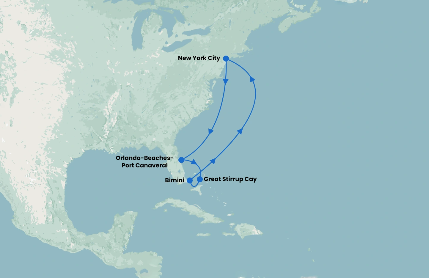 Niagara, New York and Bahamas with Norwegian Bliss for 13 Nights